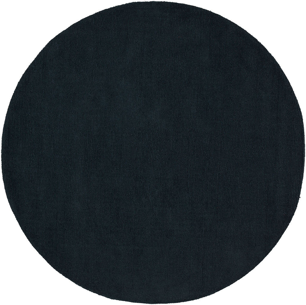 Mystique Charcoal Round Rug