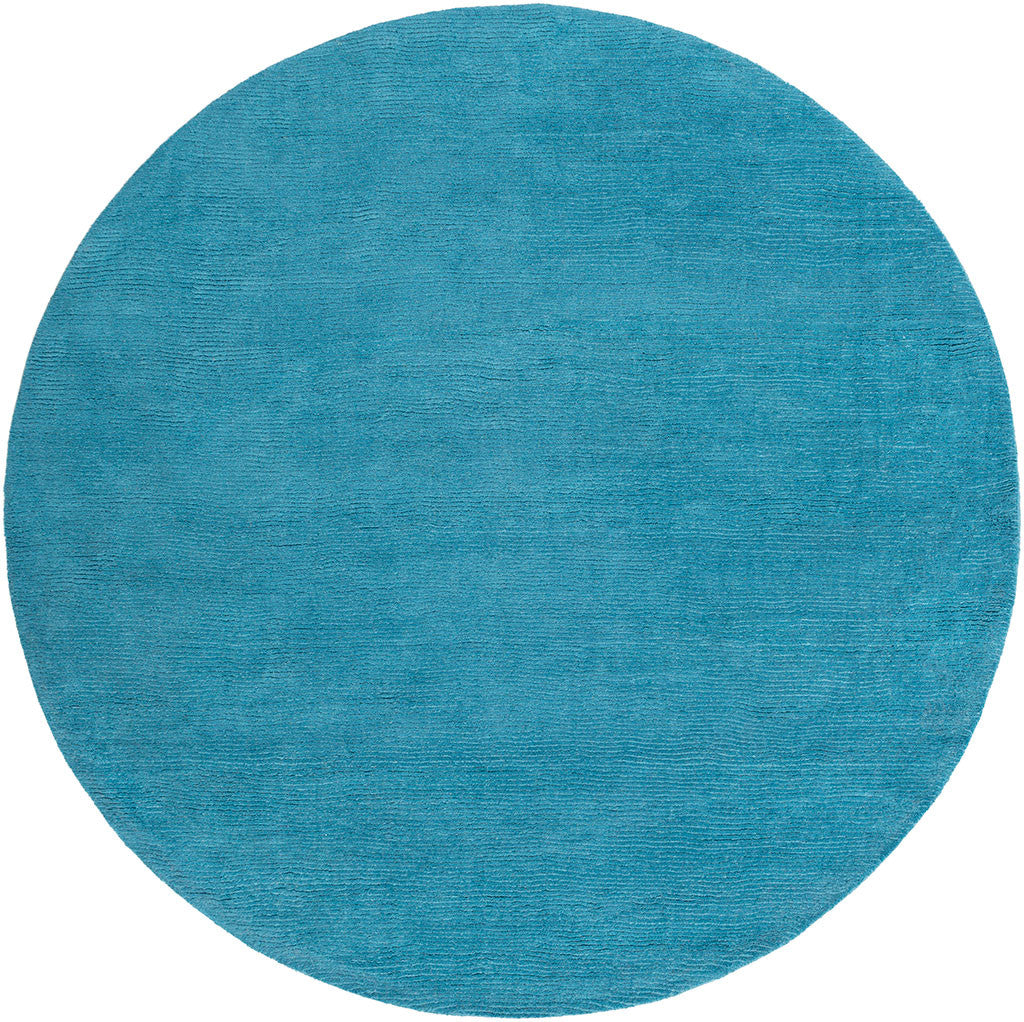 Mystique Aqua Round Rug