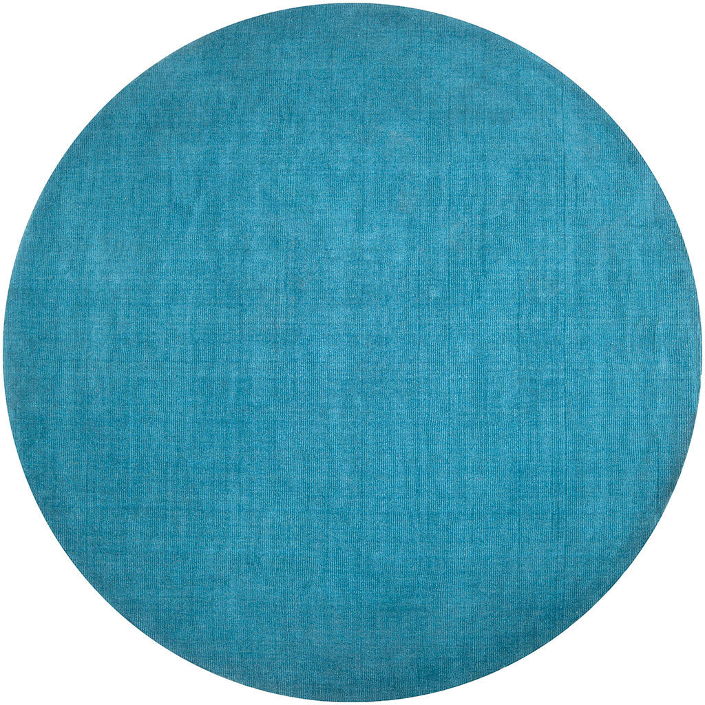 Mystique Aqua Round Rug