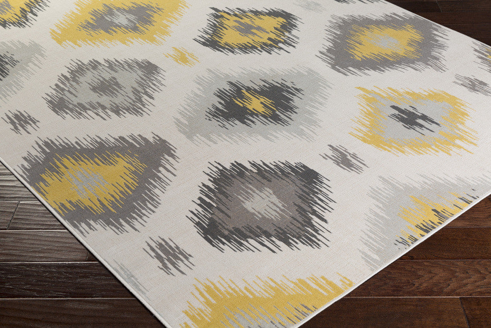 Mavrick Beige/Gold Area Rug
