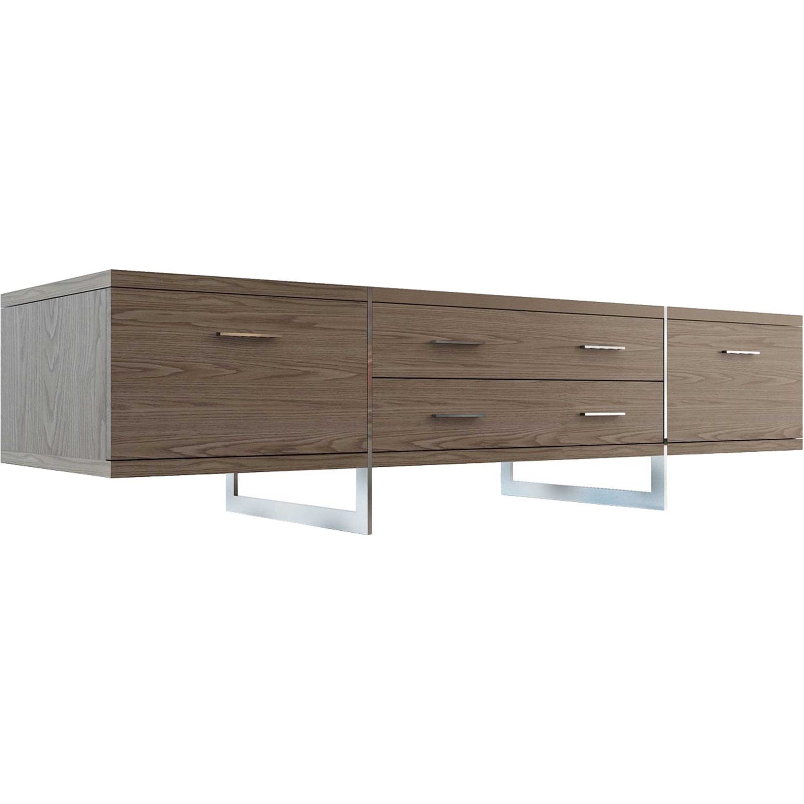 Allen Media Cabinet Walnut