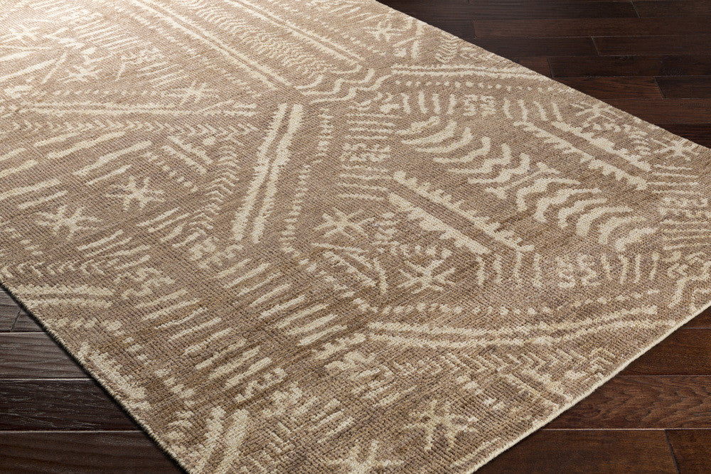 Mandela Mocha/Beige Area Rug