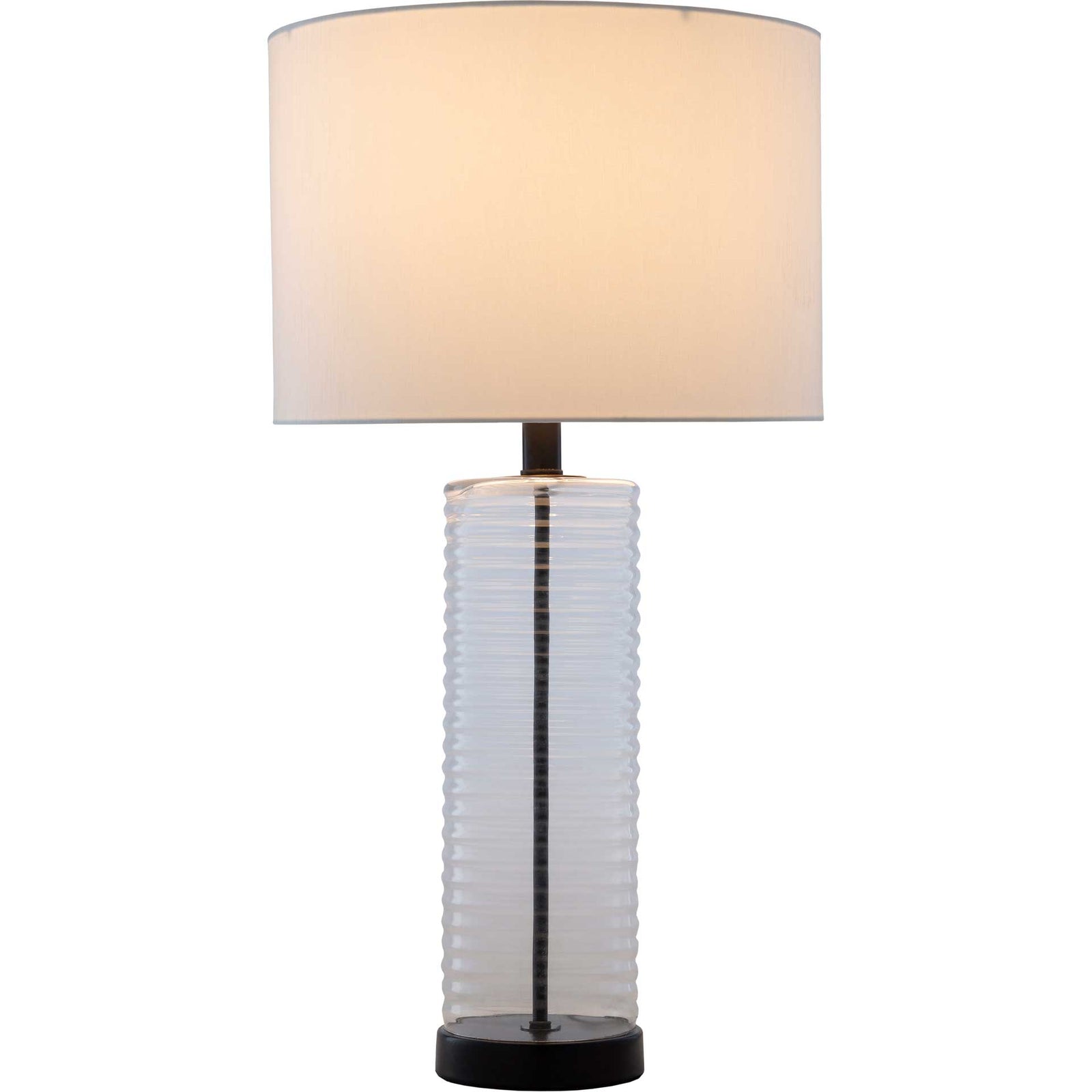 Macy Table Lamp Ivory/White