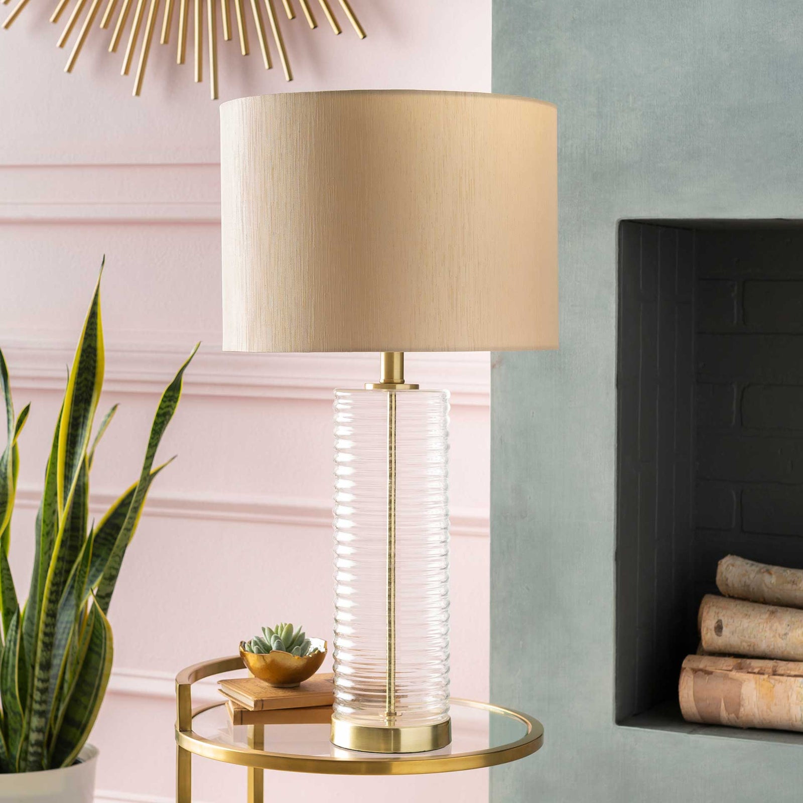 Macy Table Lamp Beige/Cream