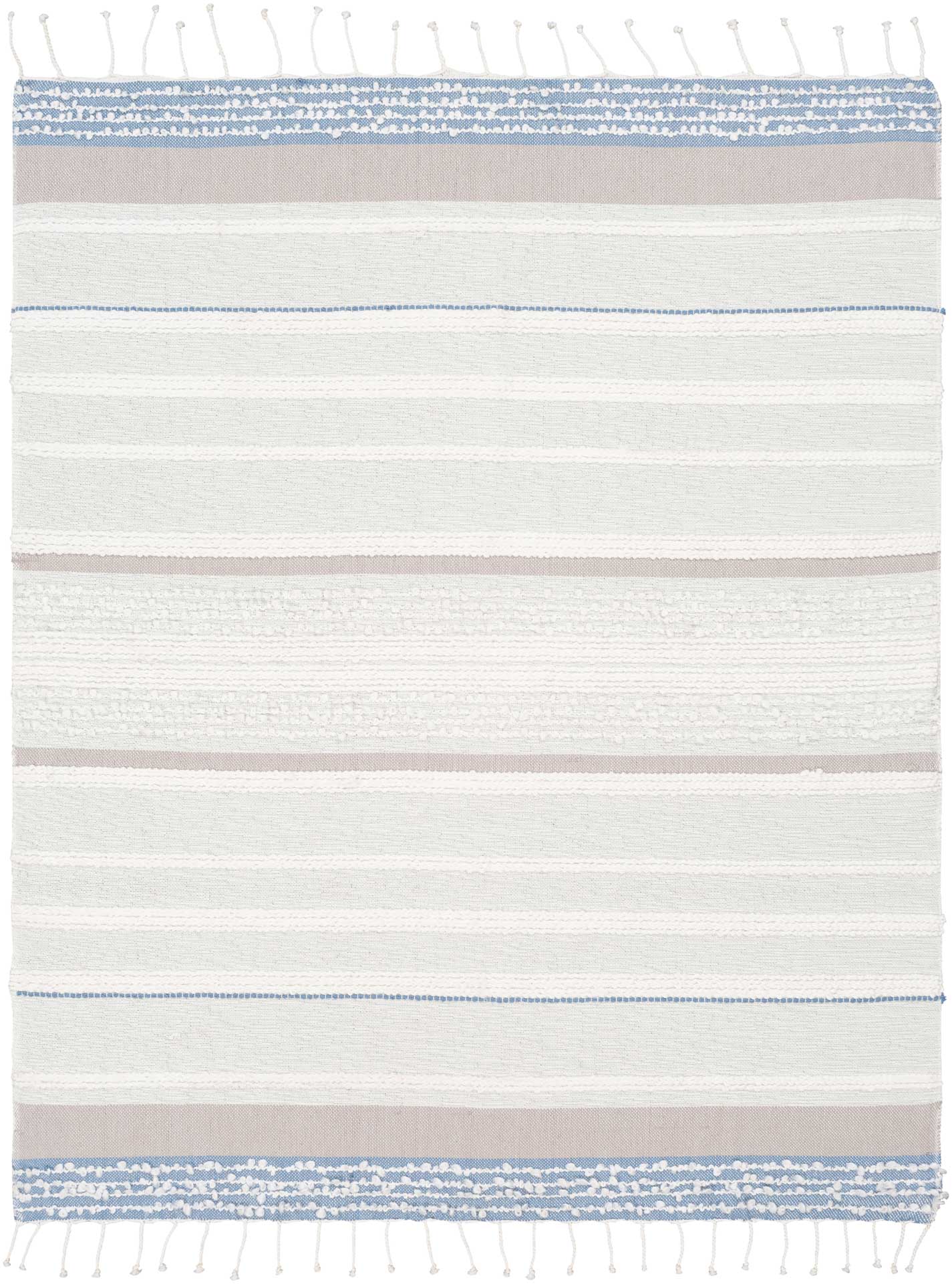 Maddox Throw Sea Foam/Denim/Taupe