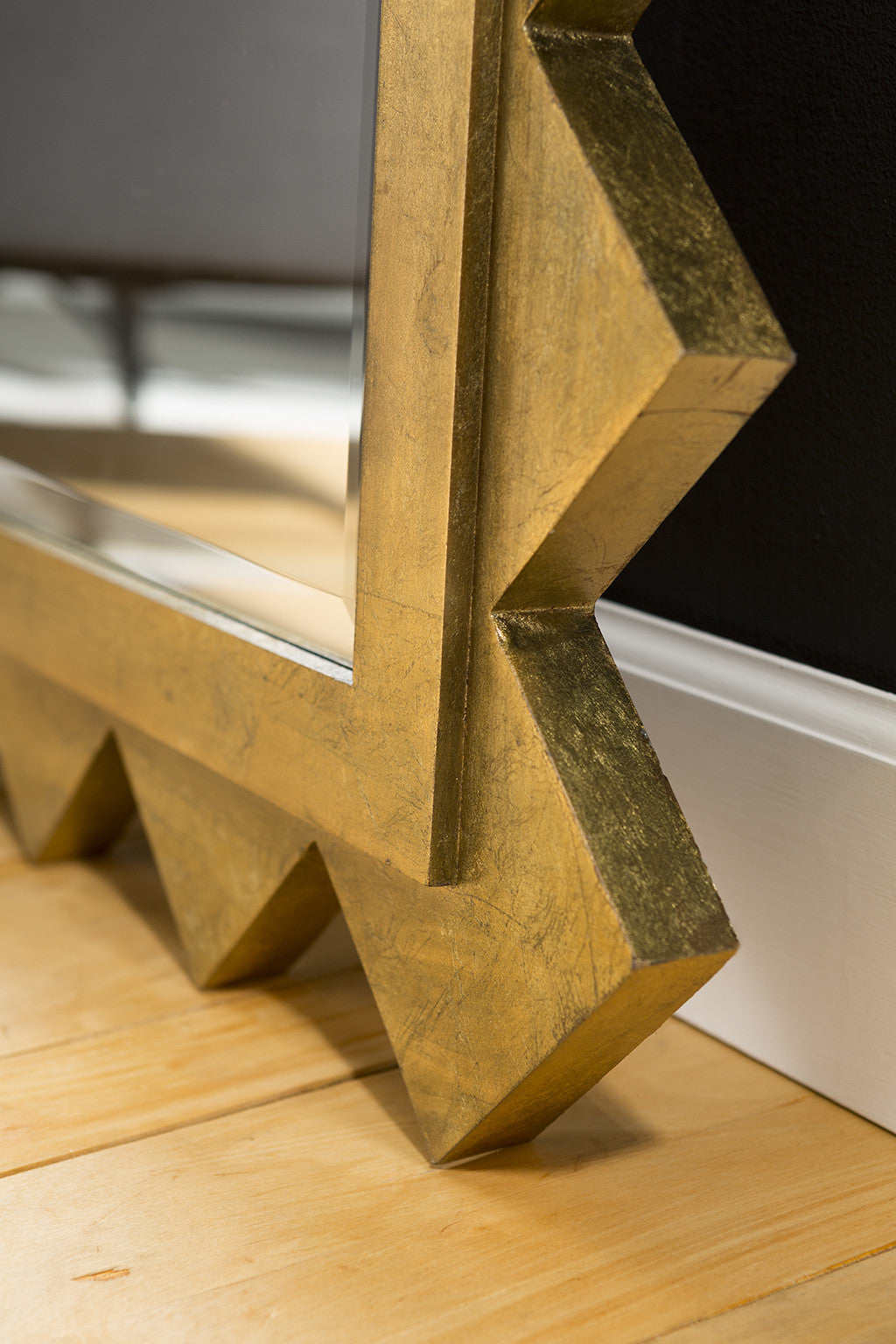 Zaragon Brilliant Gold Wall Mirror