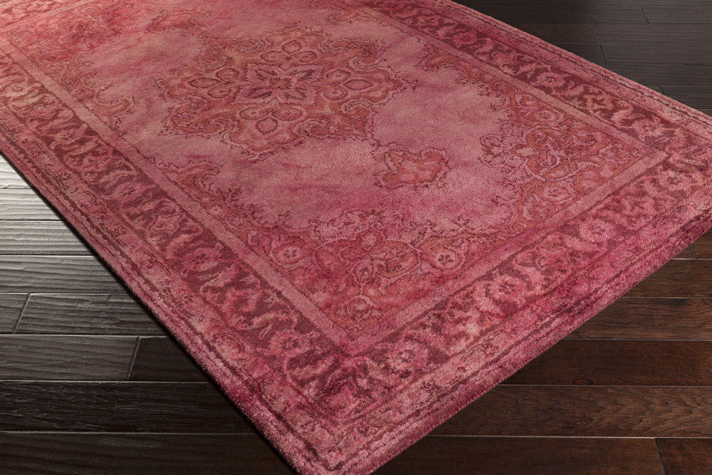 Mykonos Burgundy/Salmon Area Rug