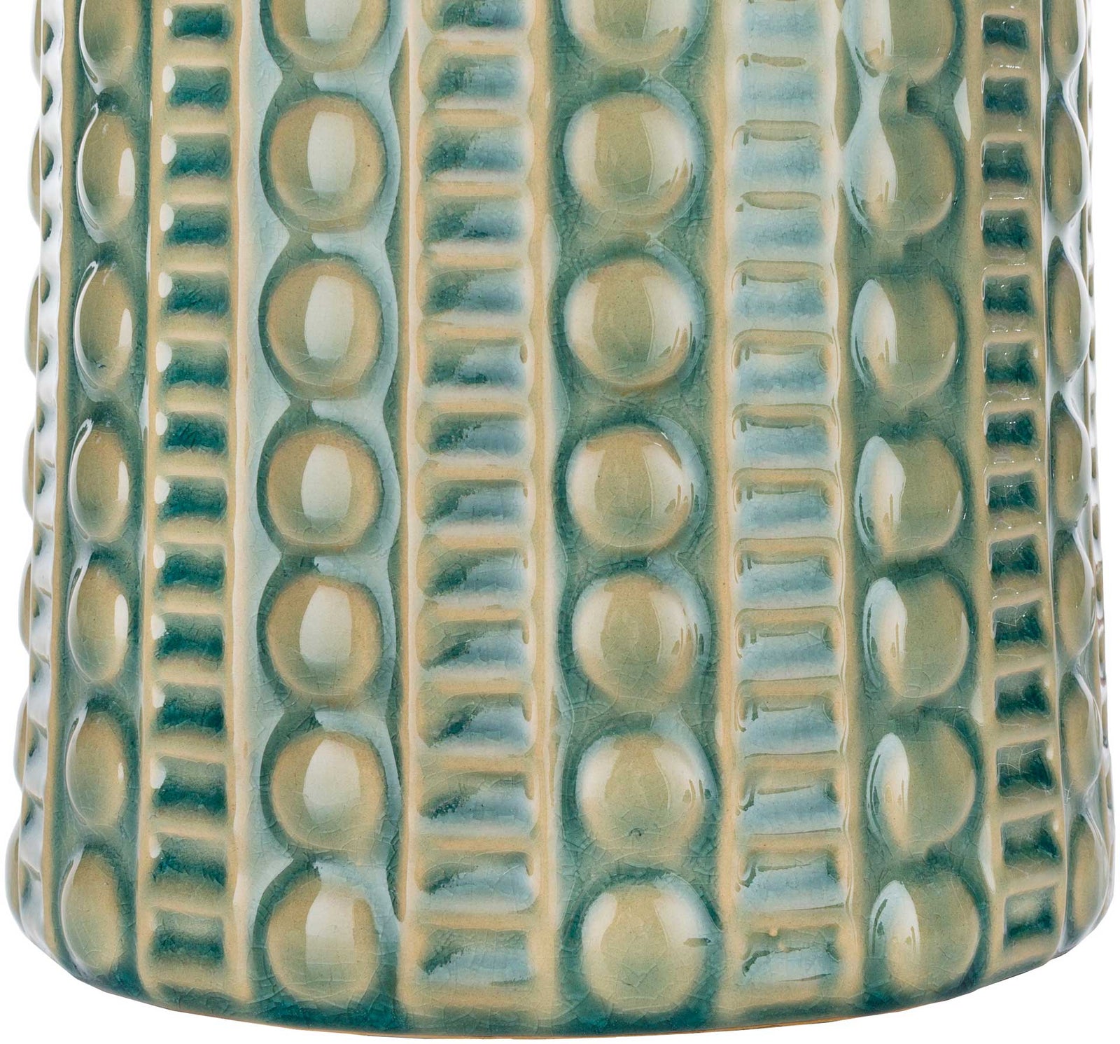 Nelson Table Lamp Camel/Dark Green/Sage