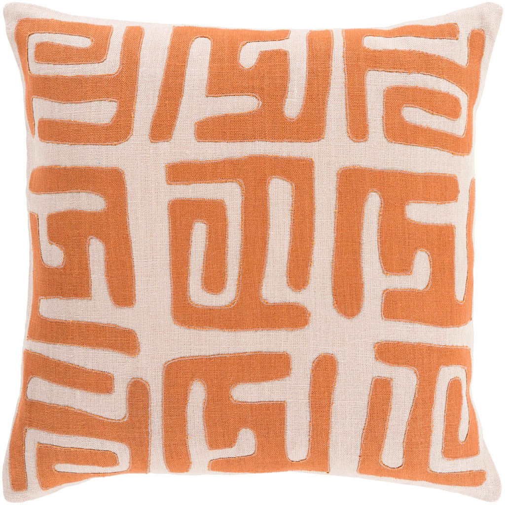 Nairobi Rust/Beige Pillow