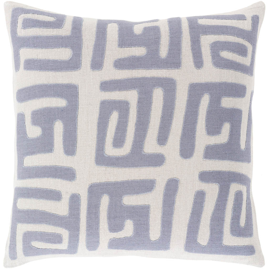Nairobi Charcoal/Light Gray Pillow
