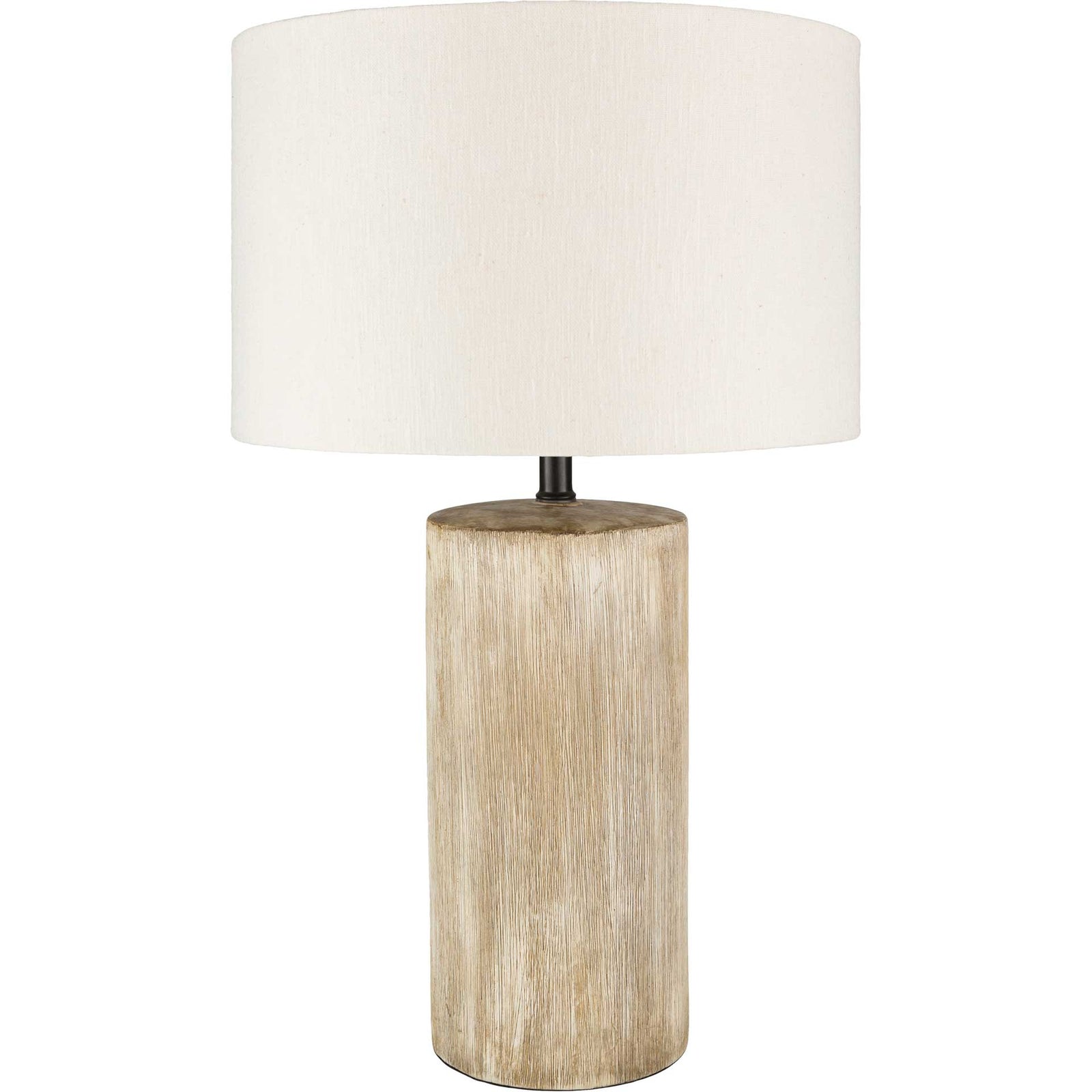 Noah Table Lamp Khaki/White/Natural