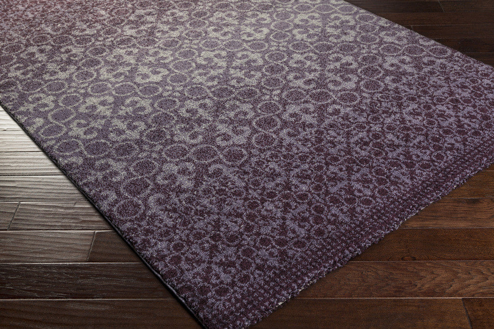 Pembridge Eggplant/Violet/Gray Area Rug
