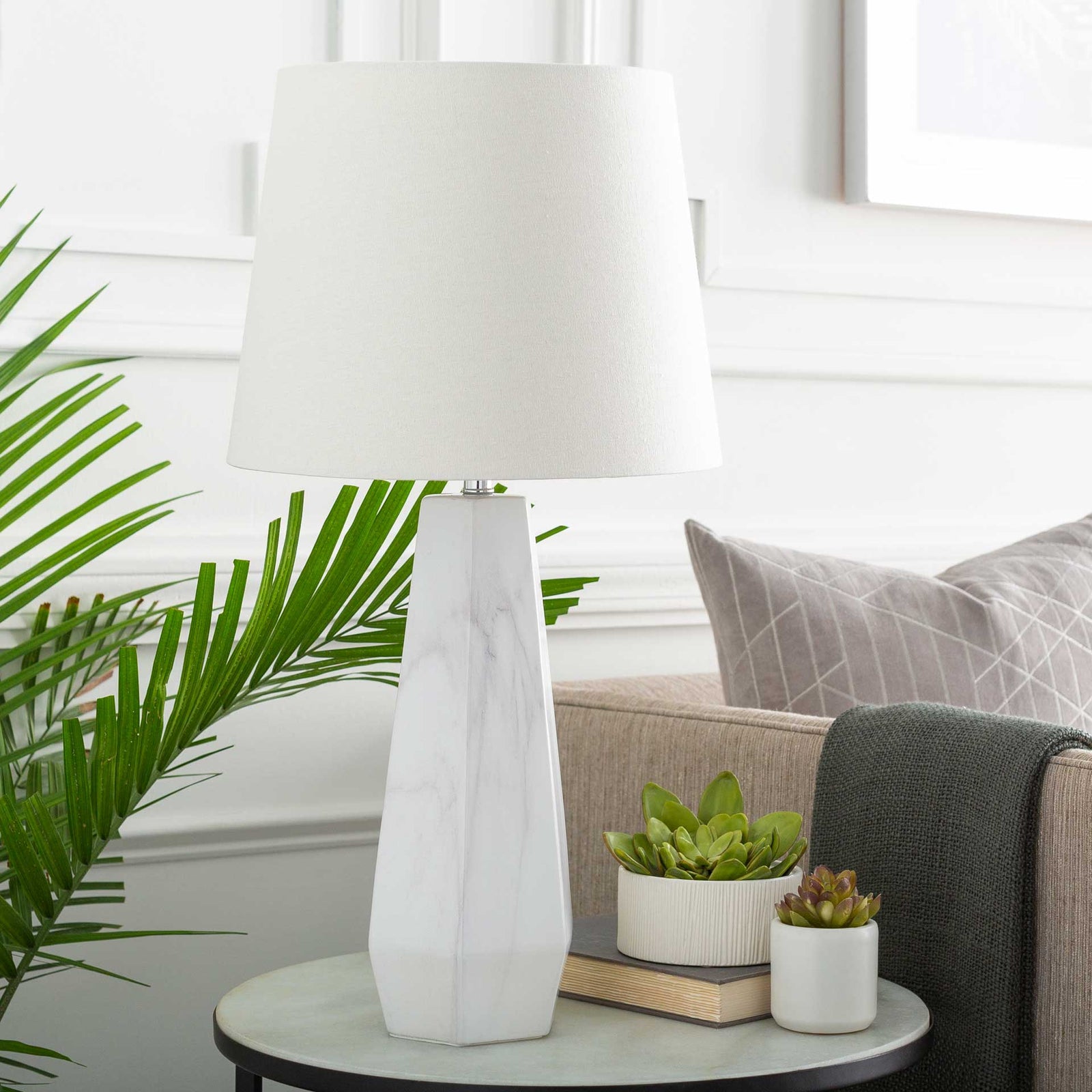Pablo Table Lamp White