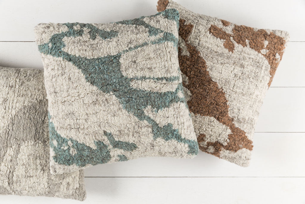 Primal Vanilla/Peach/Taupe Pillow