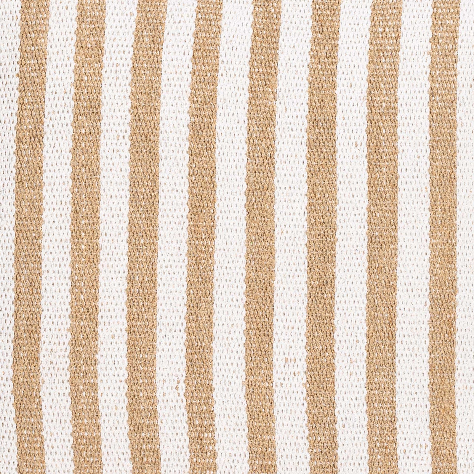 Paige Pouf Camel/White