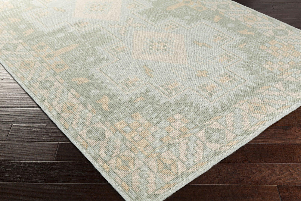 Pazar Sea Foam/Moss Area Rug