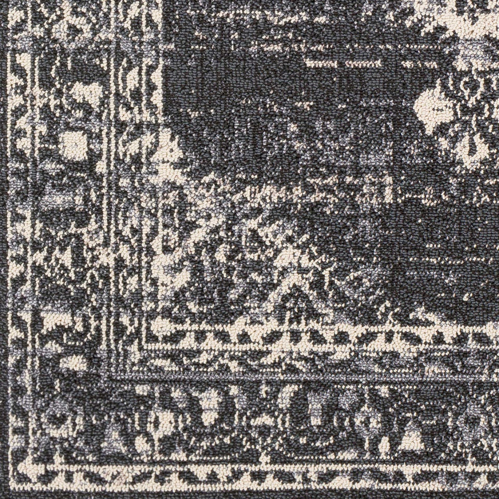 Restoration Charcoal/Cream Area Rug