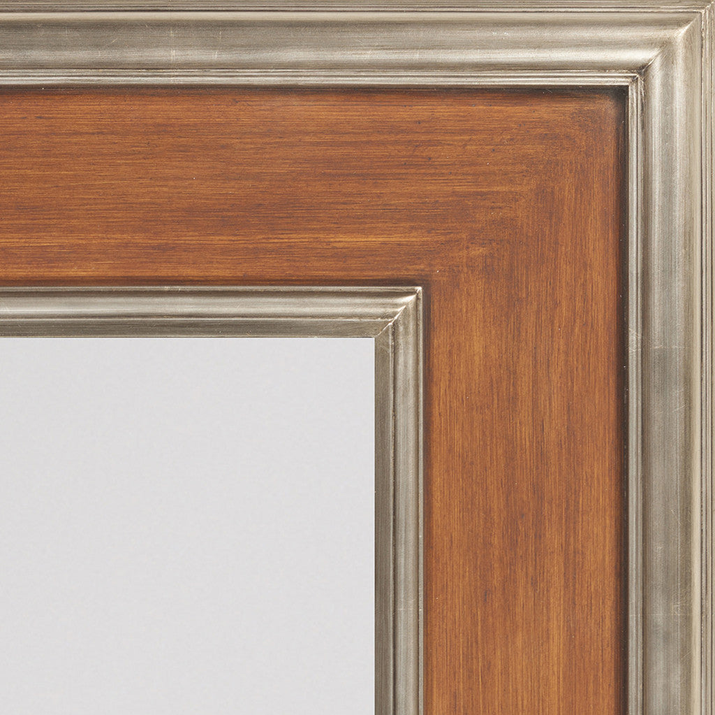 Warmth Brown/Silver Wall Mirror