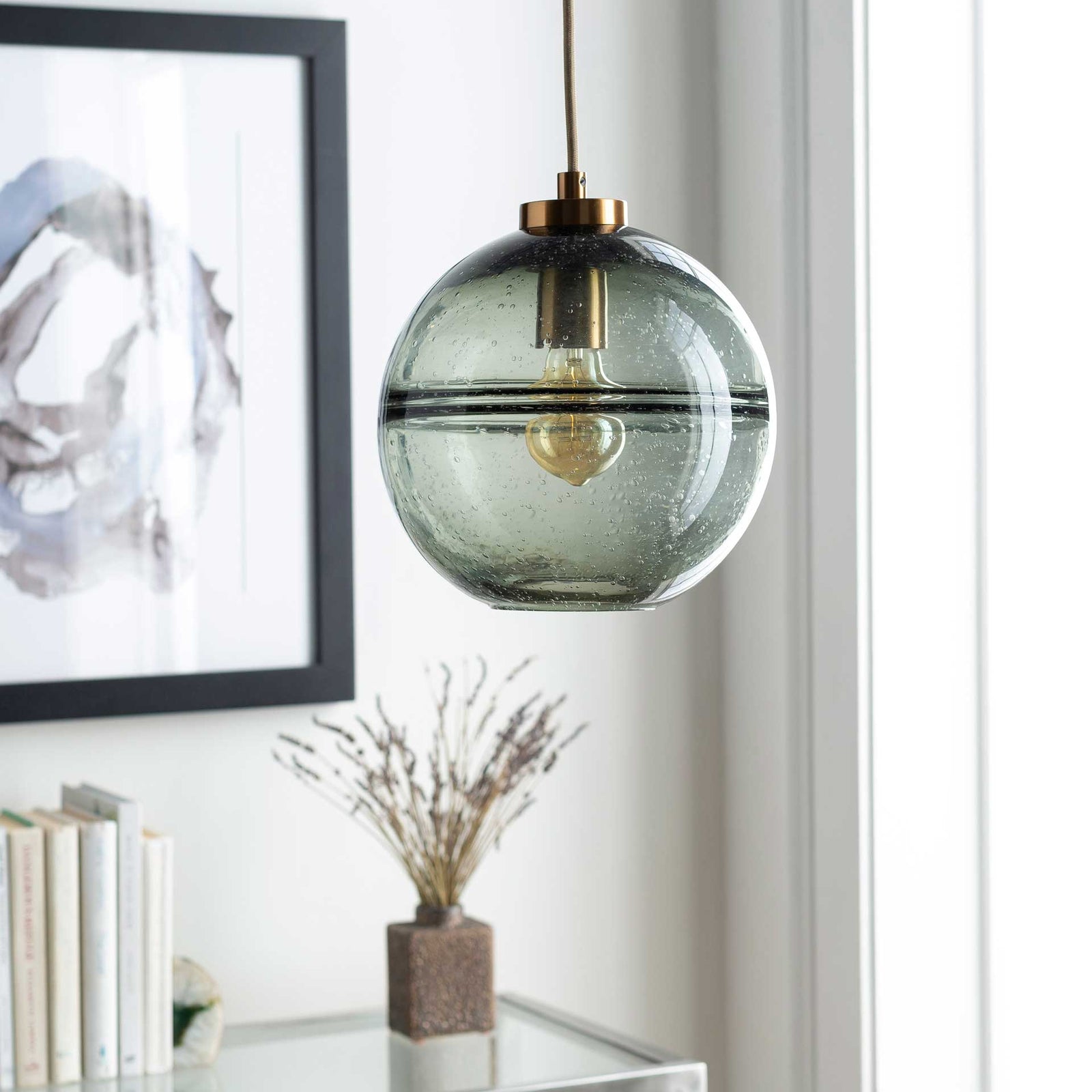 Shanara Ceiling Lamp Gray/Bronze