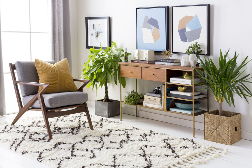 Sherpa Ivory/Taupe Area Rug