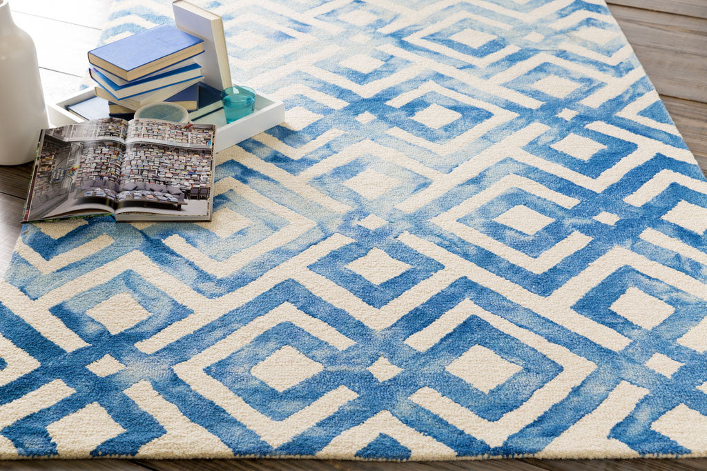 Serafina Aqua/Slate Area Rug
