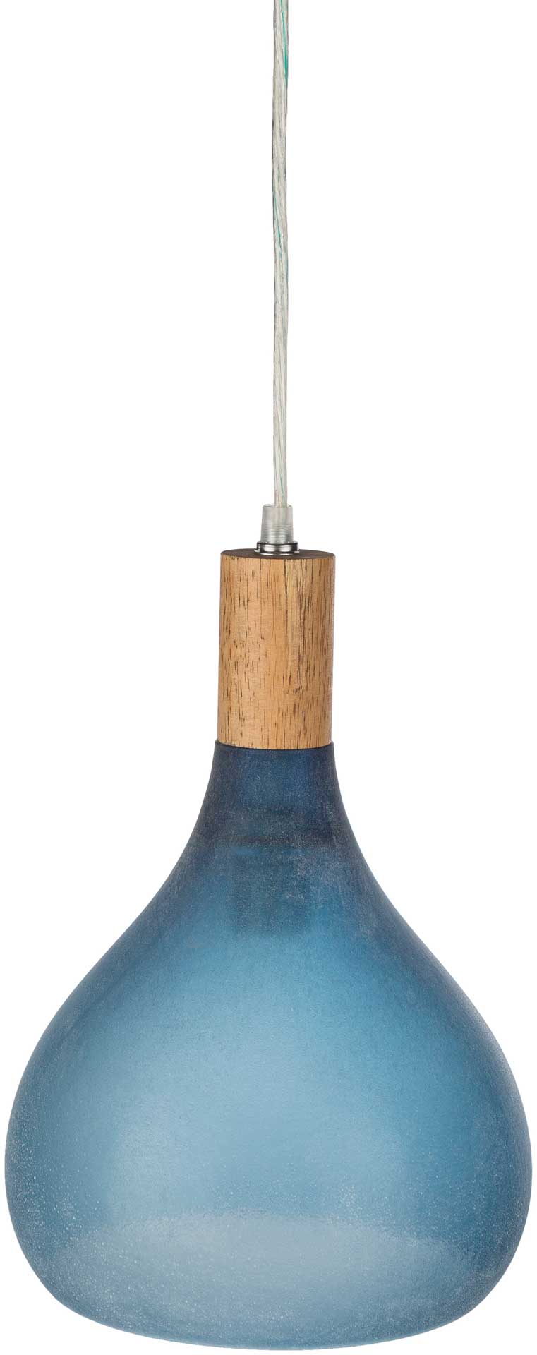 Stockton Round Pendant Denim/Teal