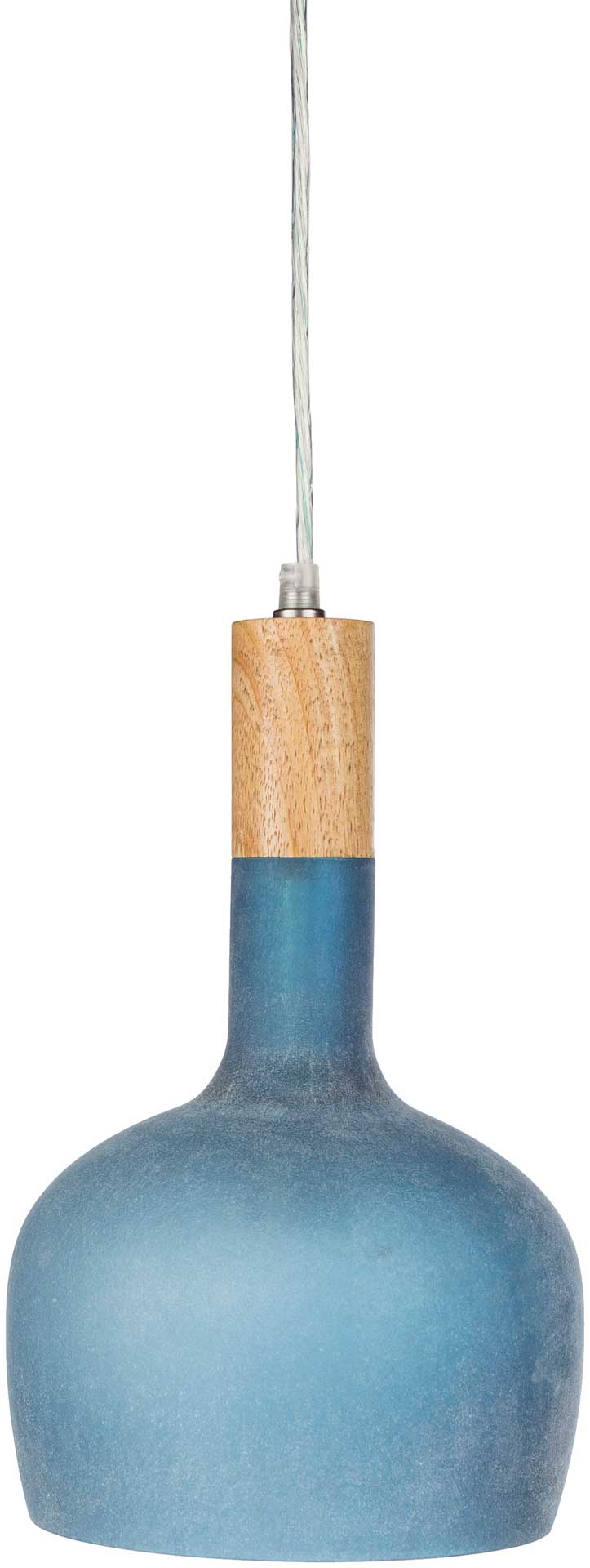 Stockton Bell Pendant Denim/Teal