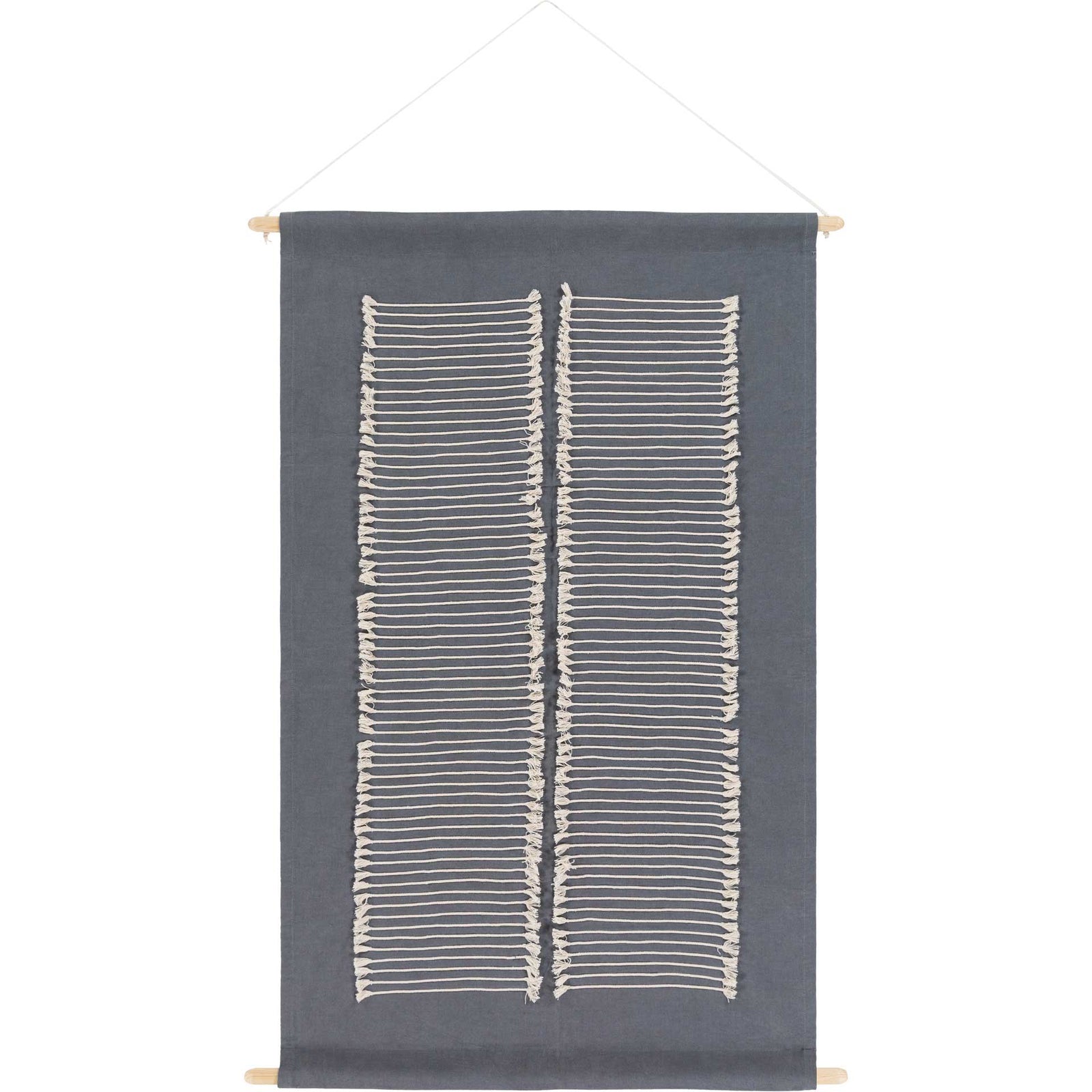 Salma Wall Hanging Charcoal/Cream
