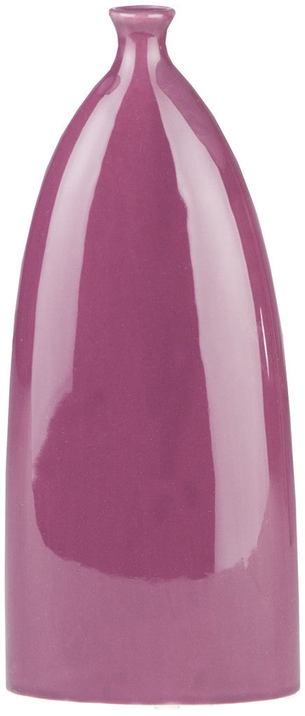 Tara Ceramic Table Vase Eggplant