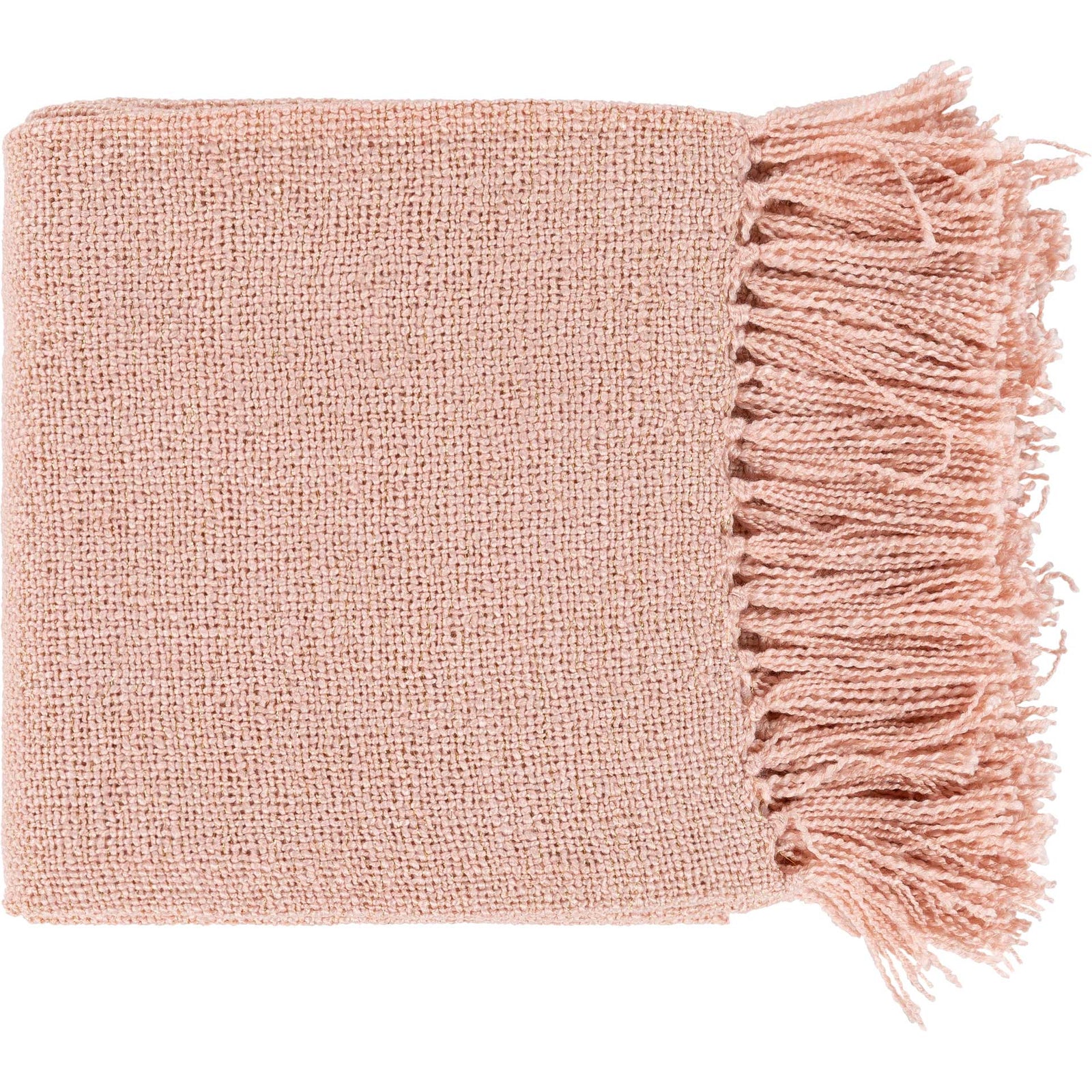 Tiara Throw Blush/Gold