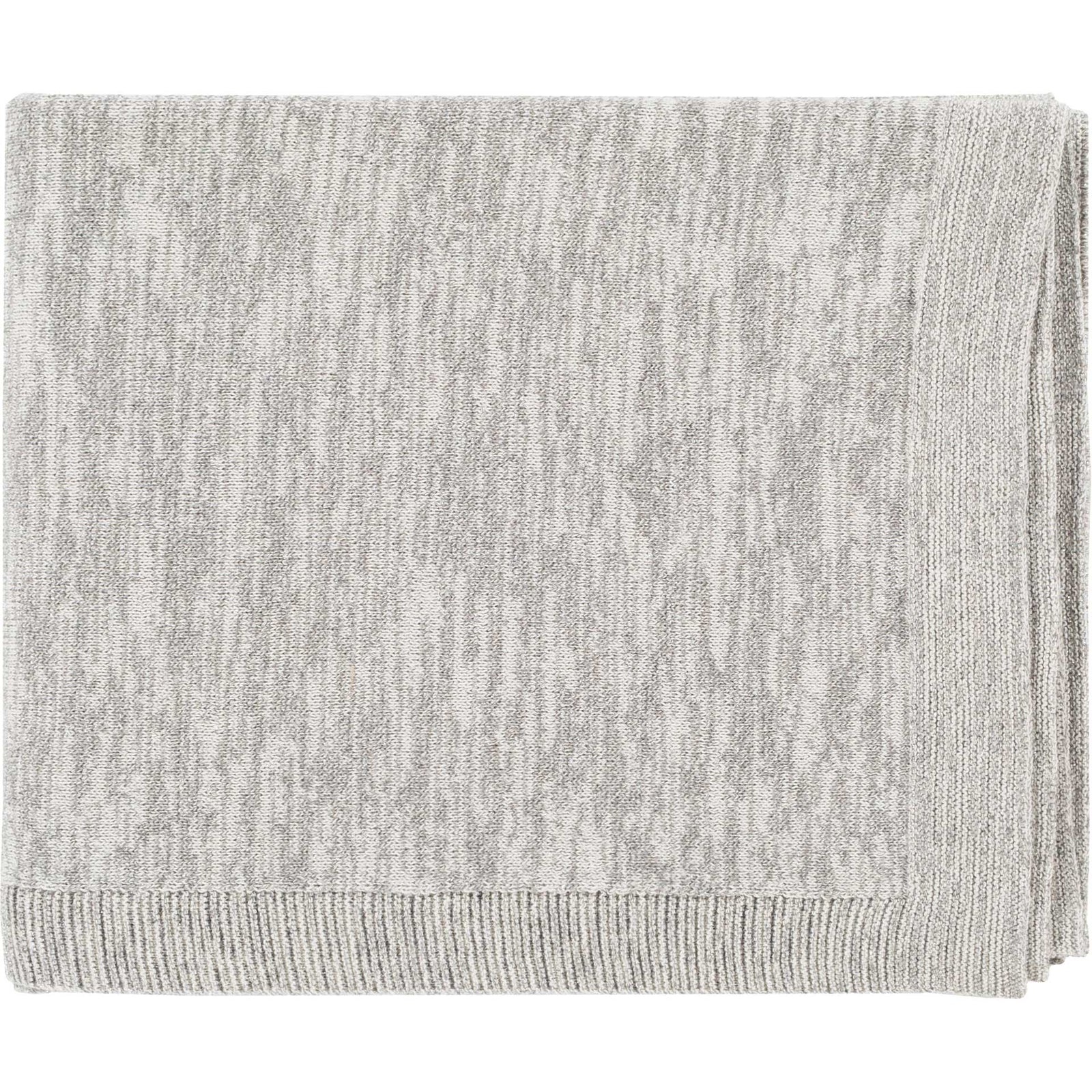 Treasure Throw Light Gray/Khaki/Silver