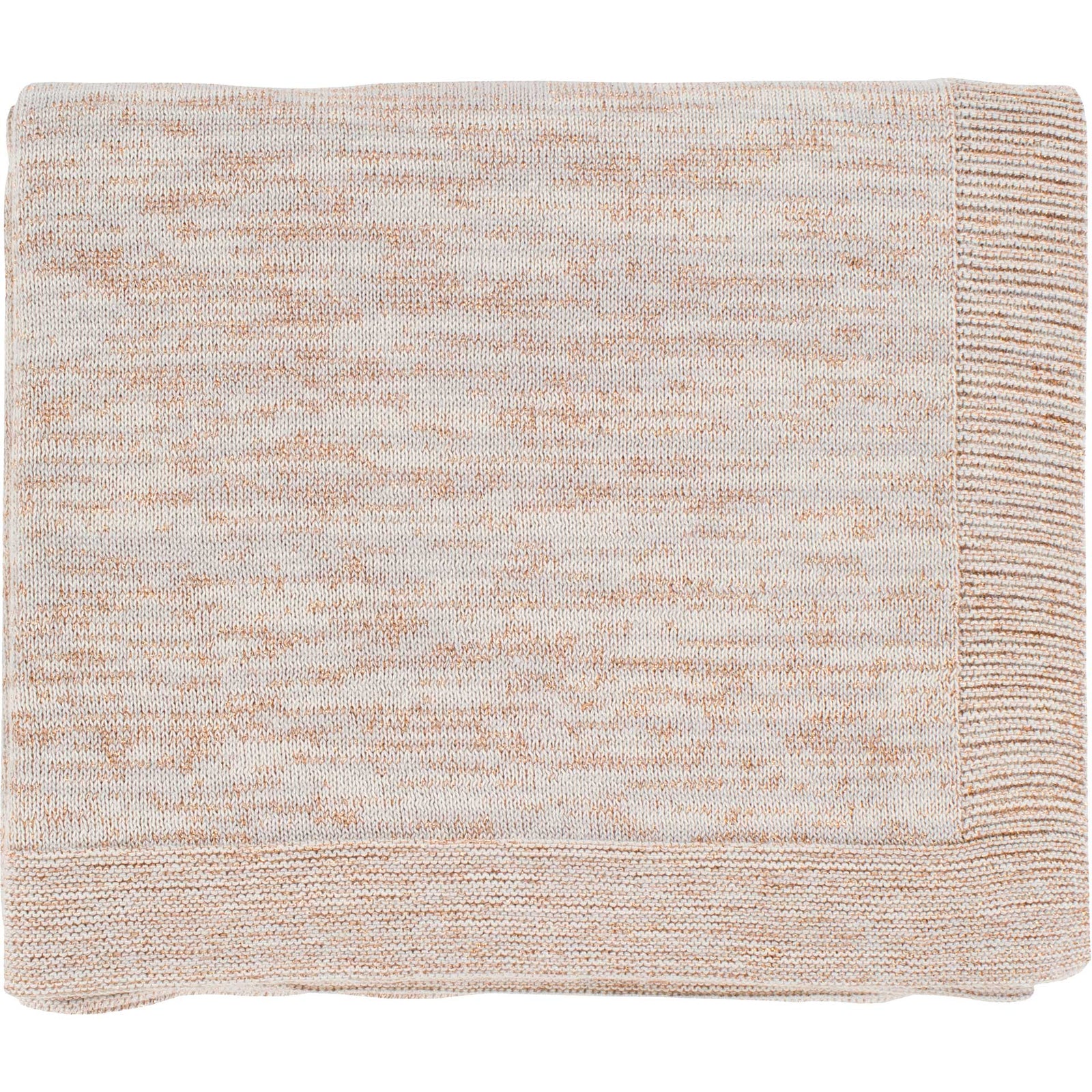 Treasure Throw Cream/Light Gray/Copper