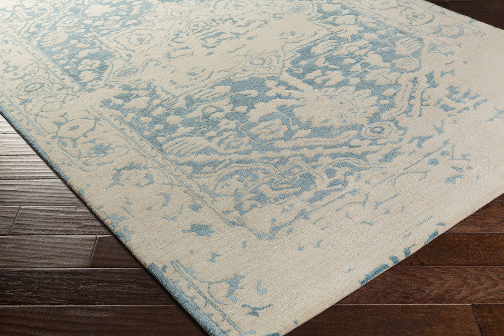 Temple Sea Foam/Ivory Area Rug