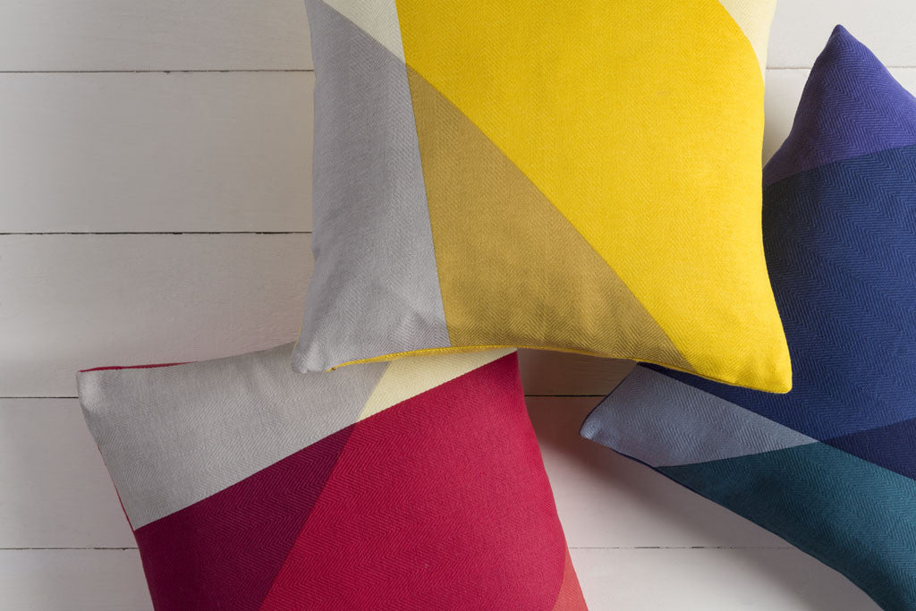 Pertaining to Points Cobalt/Iris Pillow