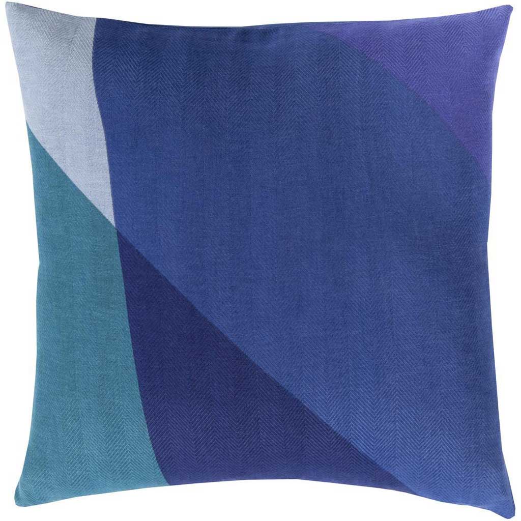 Pertaining to Points Cobalt/Iris Pillow