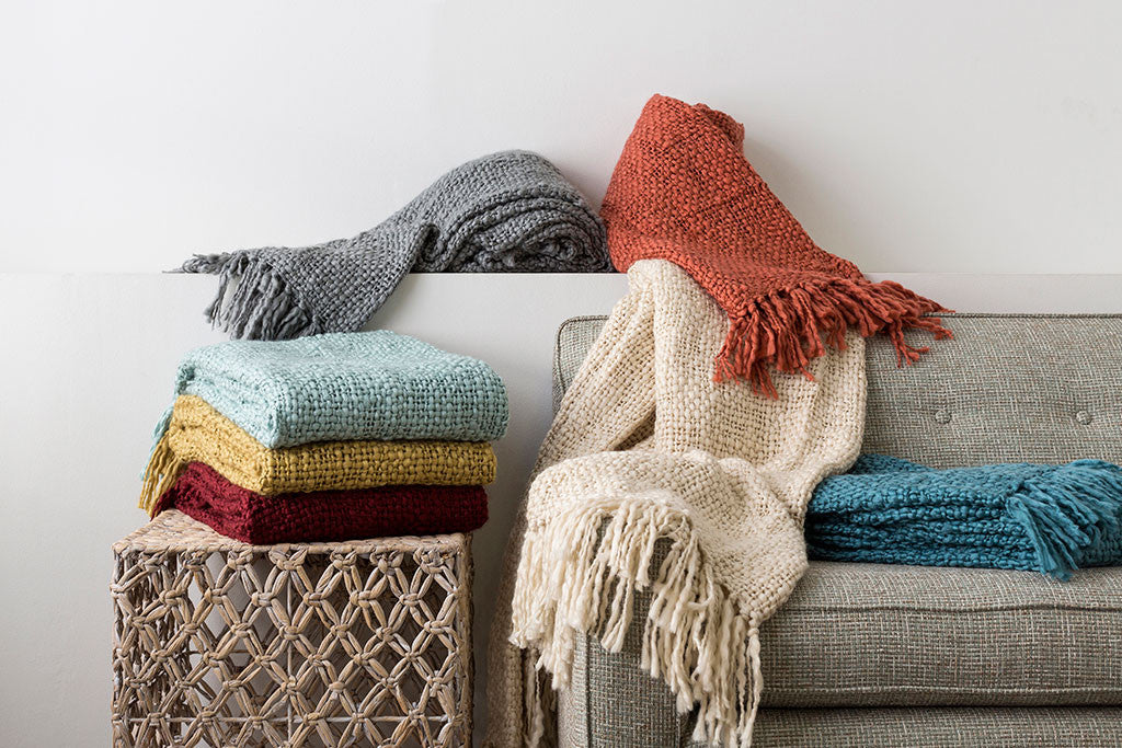 Tobias Solid Neutral Throw