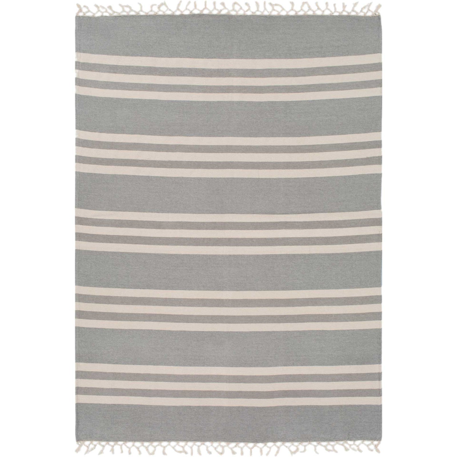 Trotsky Throw Medium Gray/Cream/Light Gray