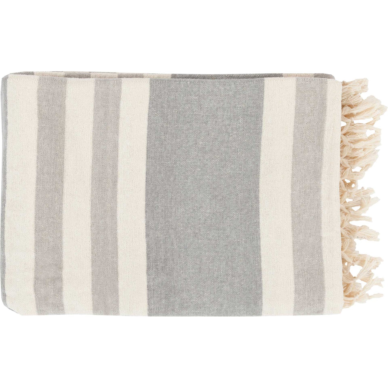 Trotsky Throw Medium Gray/Cream/Light Gray