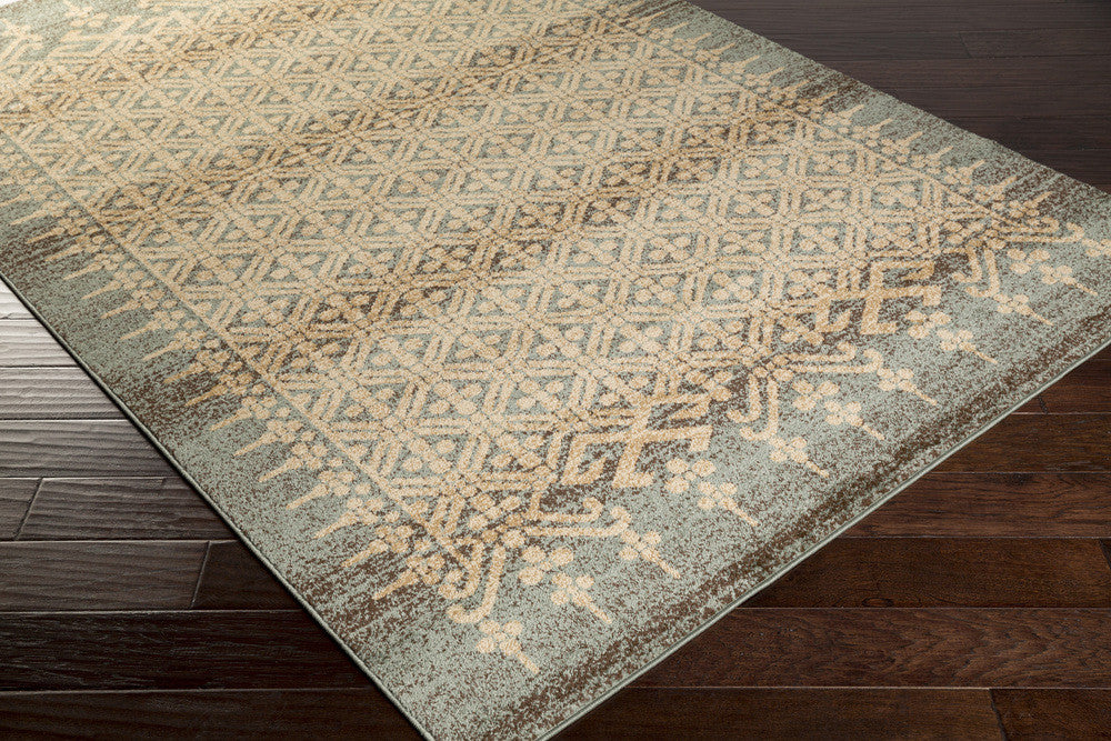 Tatil Moss/Chocolate Area Rug