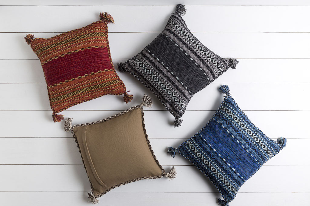 Trenza Taupe/Black Pillow