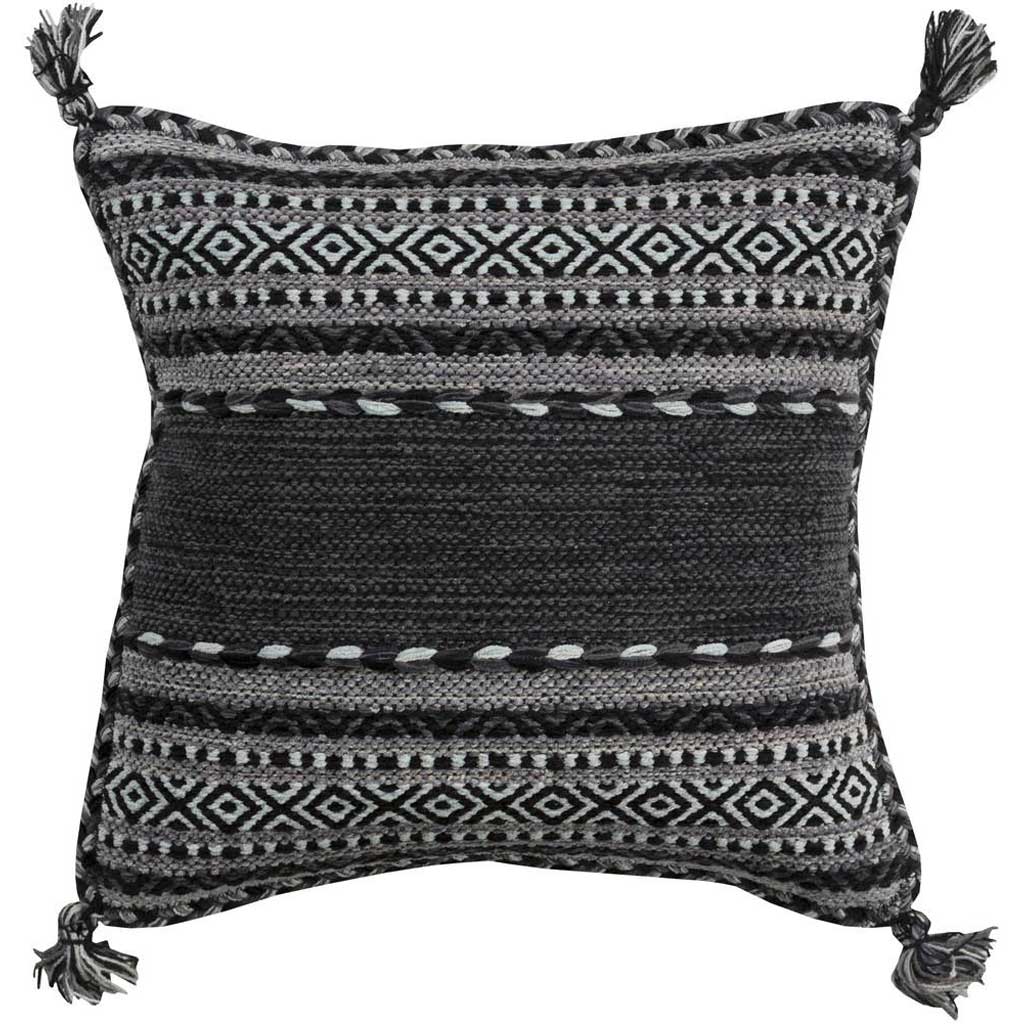 Trenza Charcoal Pillow