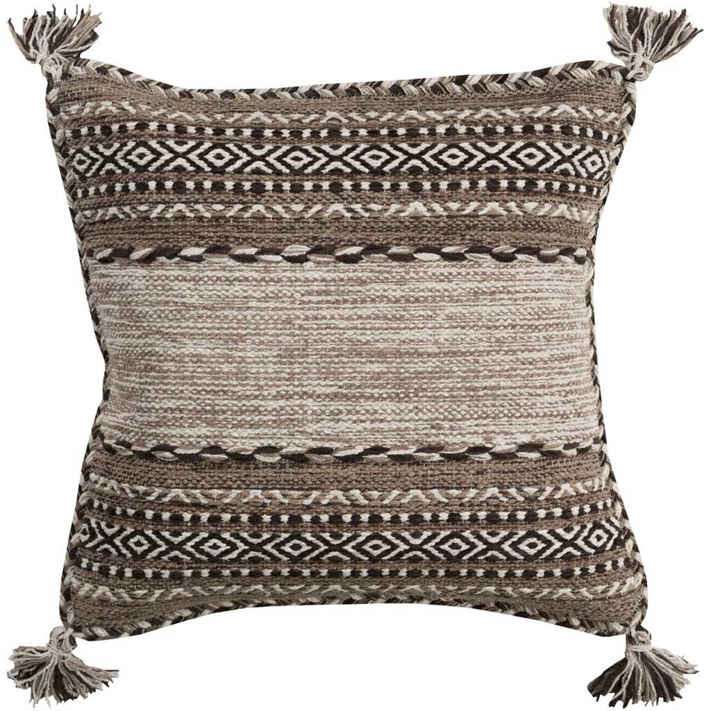 Trenza Taupe/Black Pillow