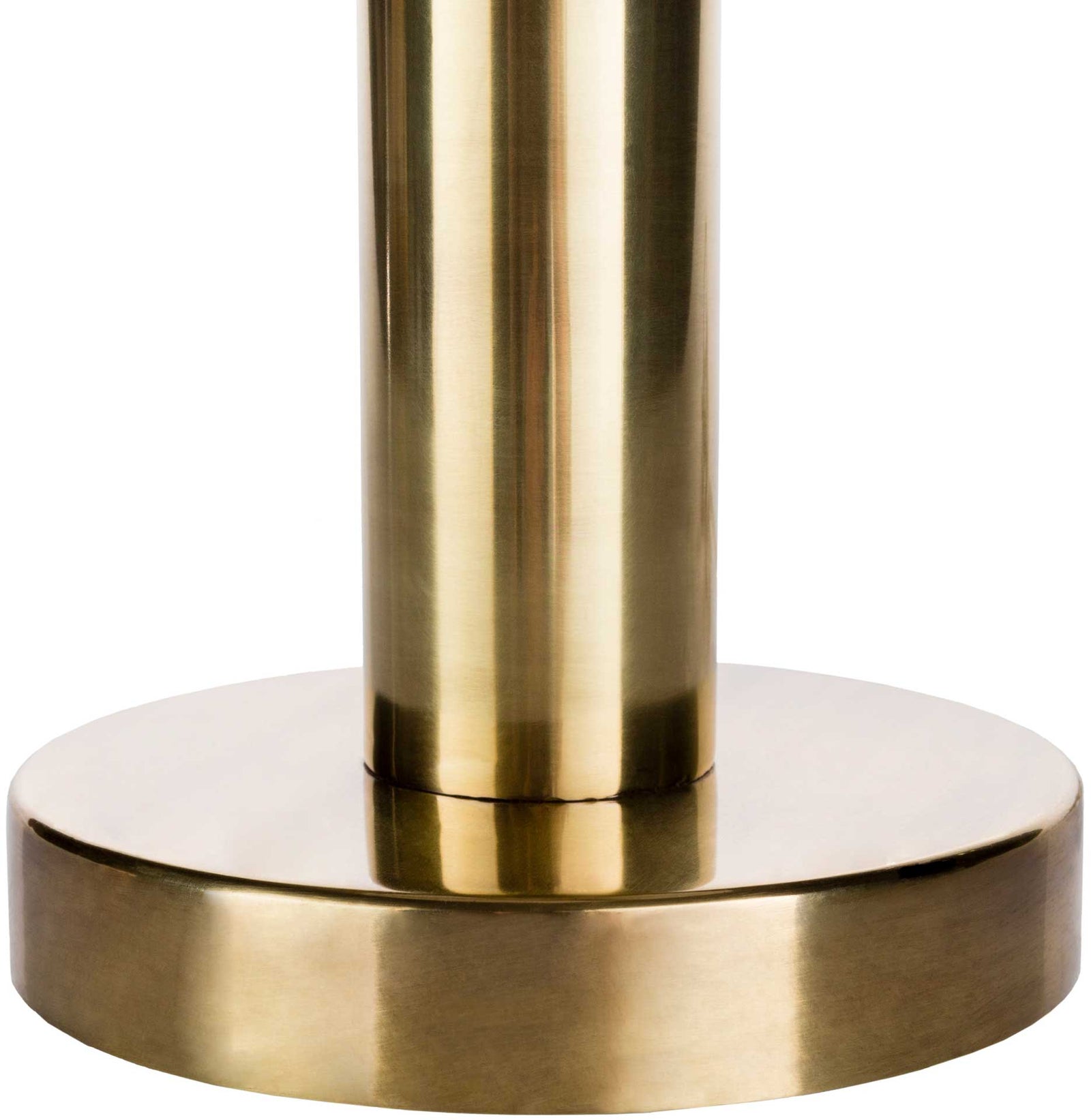 Una Table Lamp Brass/White