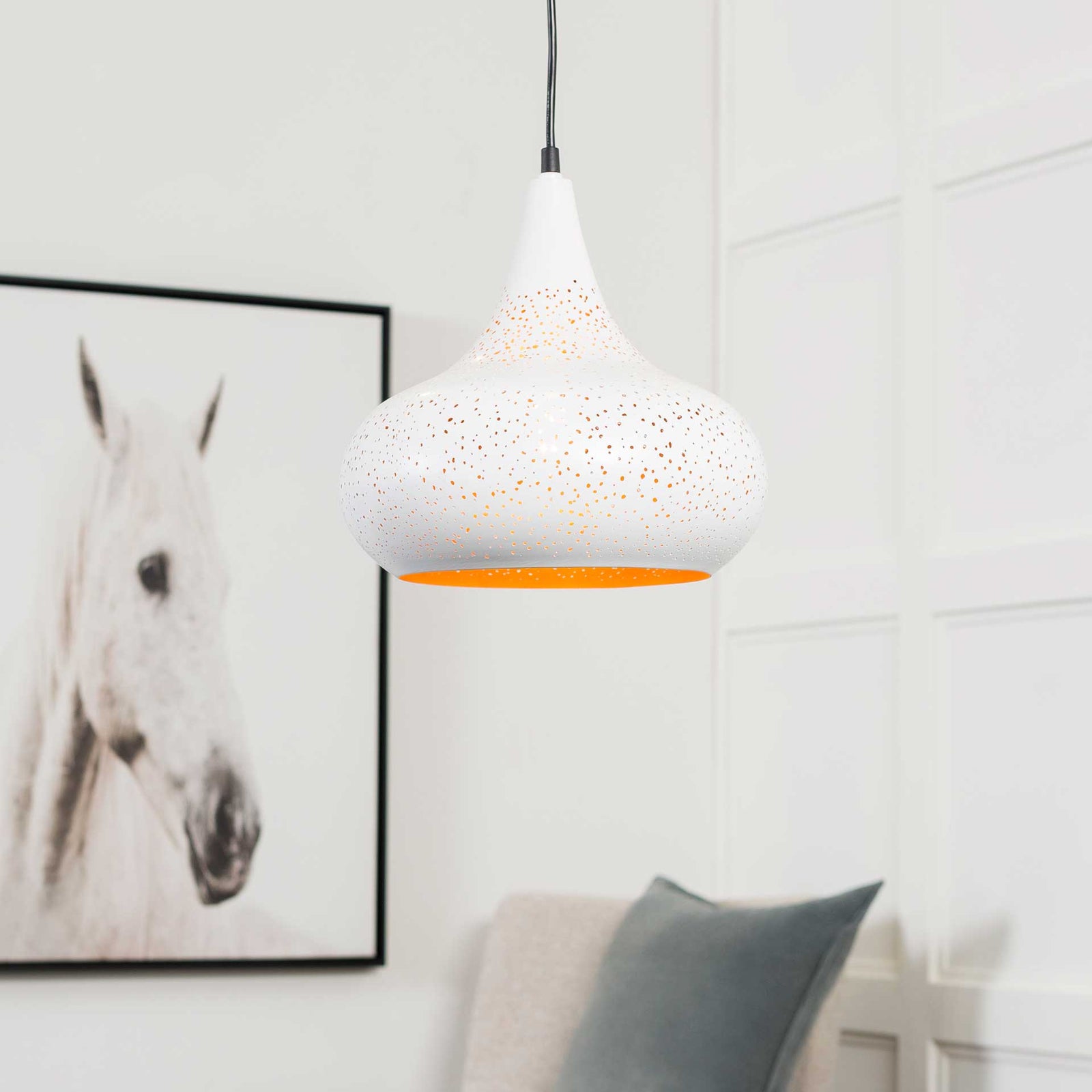 Valeria Ceiling Lamp White