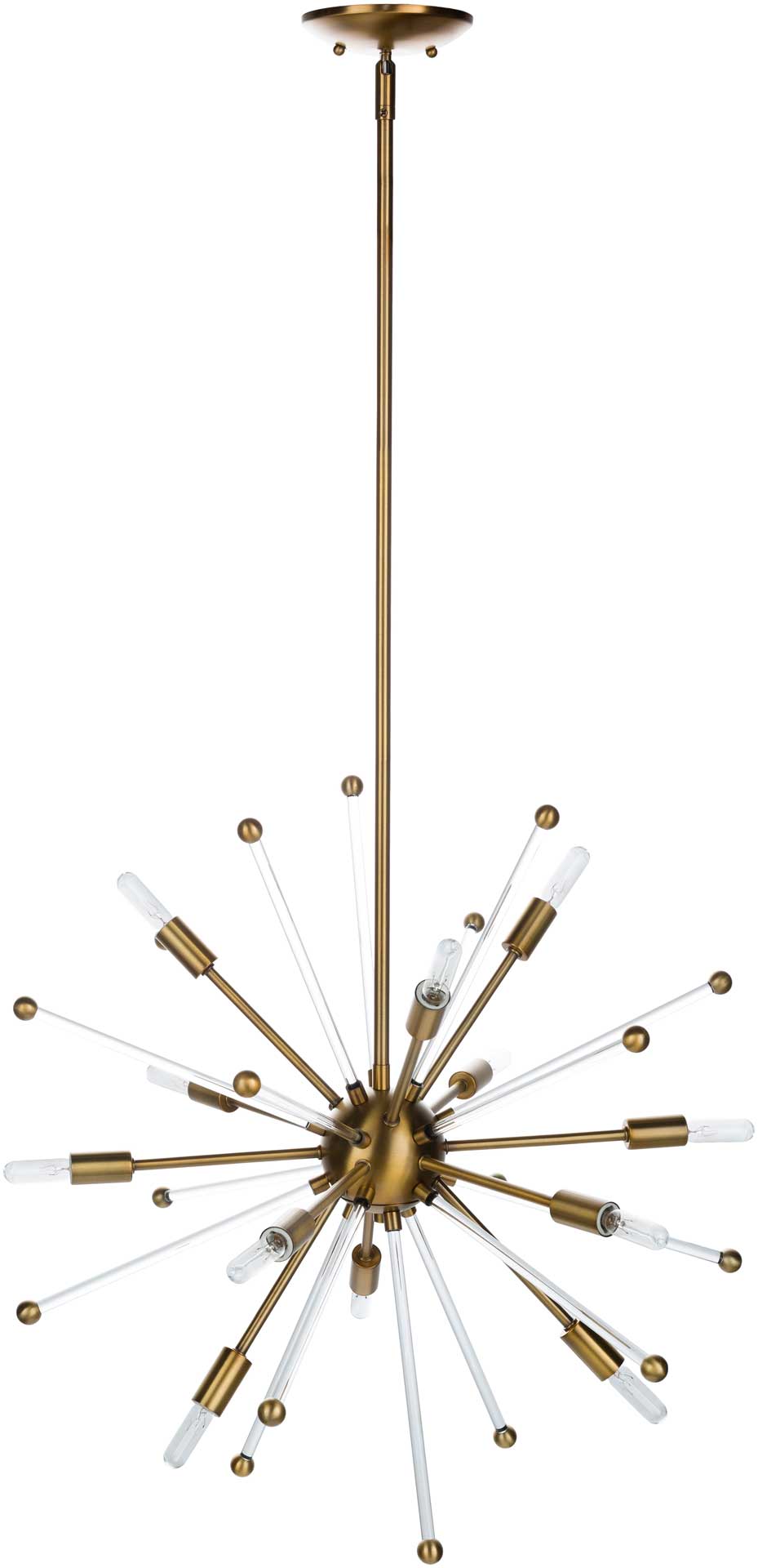 Wells Ceiling Lamp Bronze/Clear