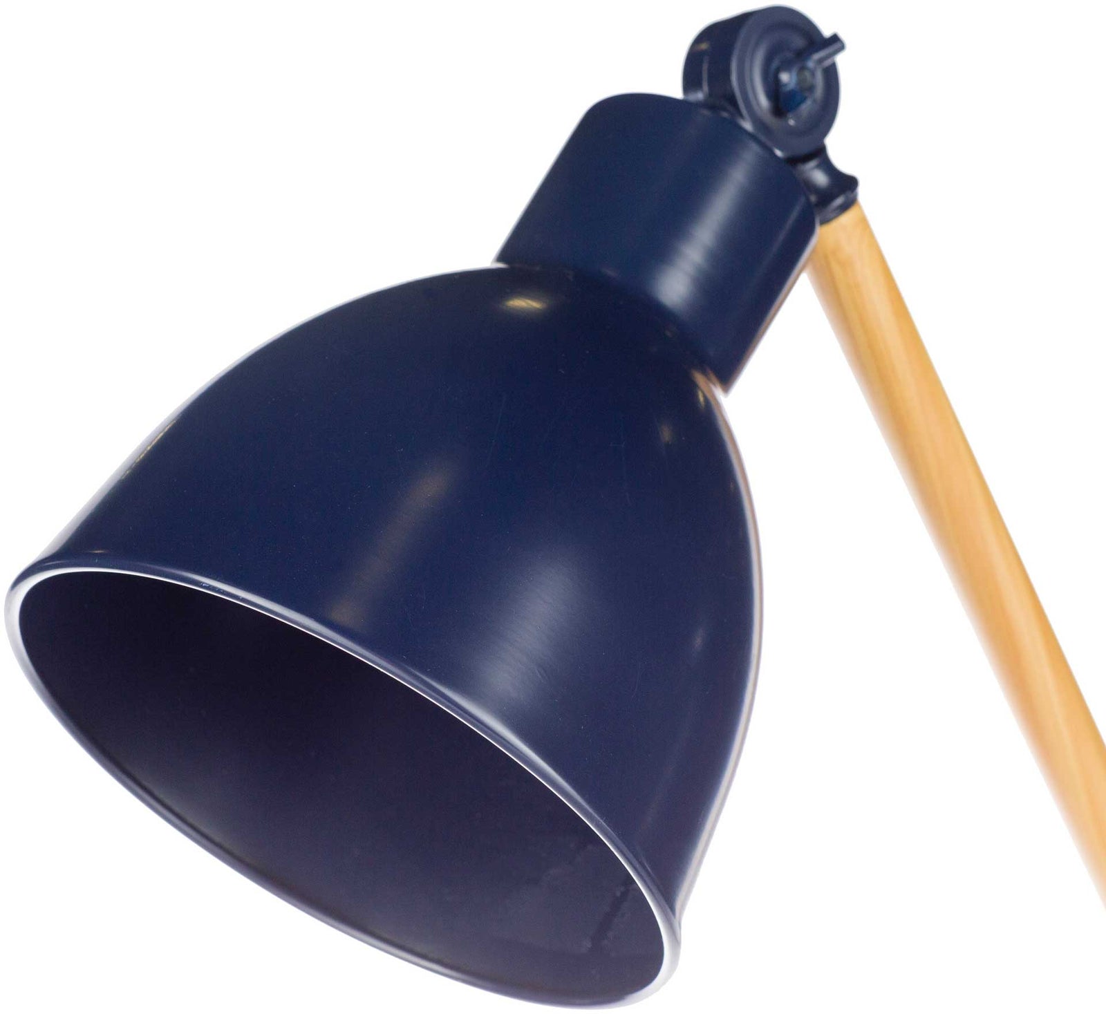 Yahia Table Lamp Navy/Black