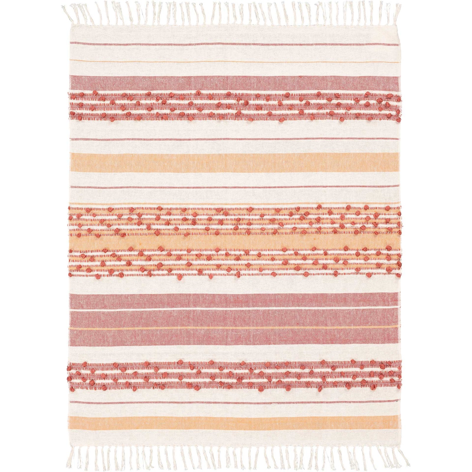 Yemariam Throw Rose/Peach/Cream