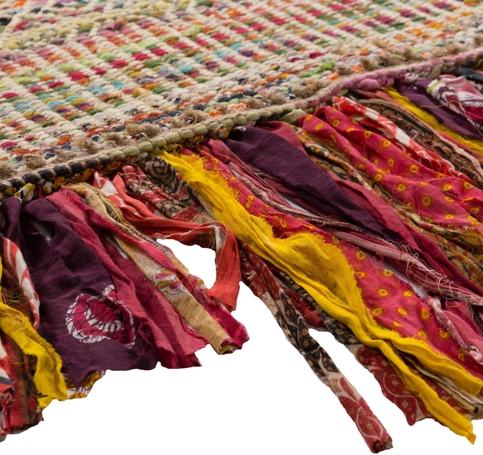 Zeke Wall Hanging Wheat/Charcoal/Navy