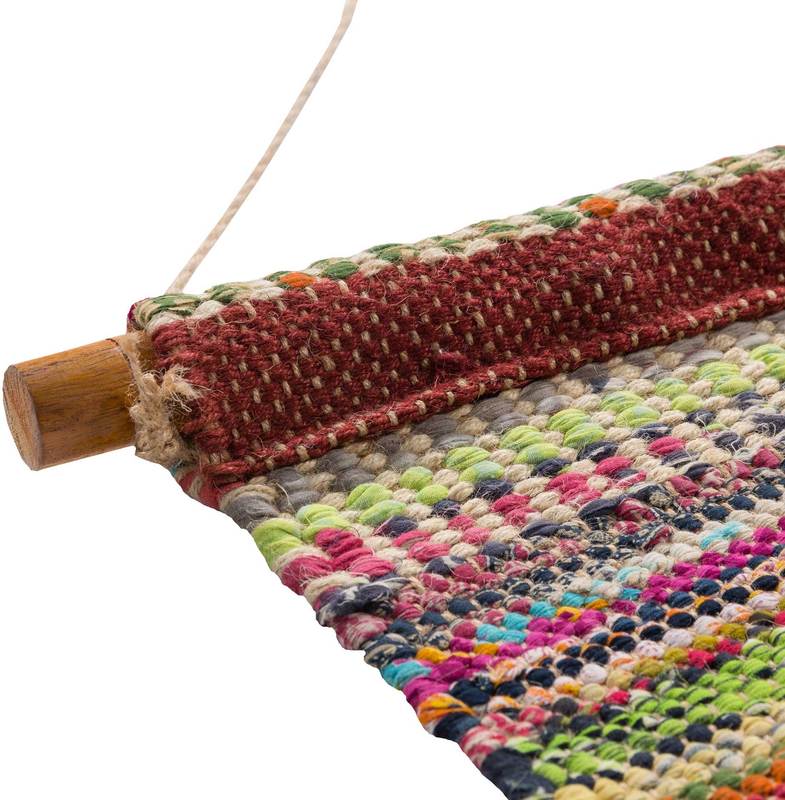 Zeke Wall Hanging Wheat/Charcoal/Navy