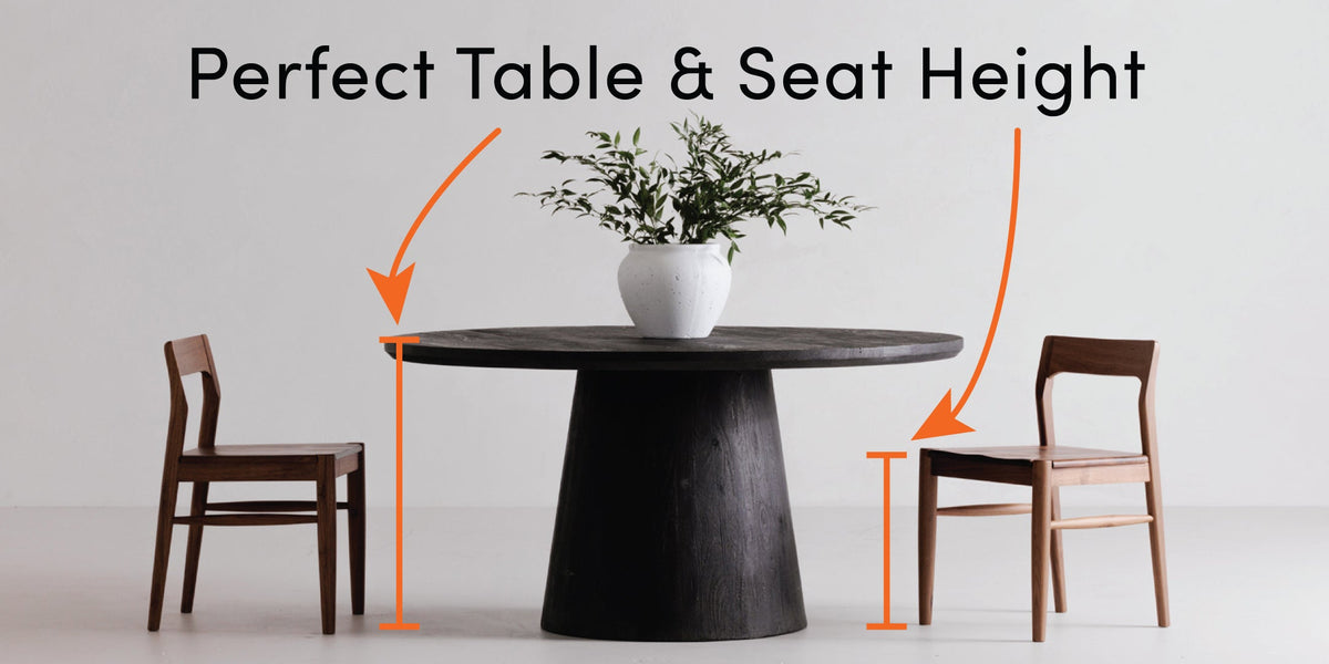 Dining Table Height, Bar Height, and Counter Height Guide